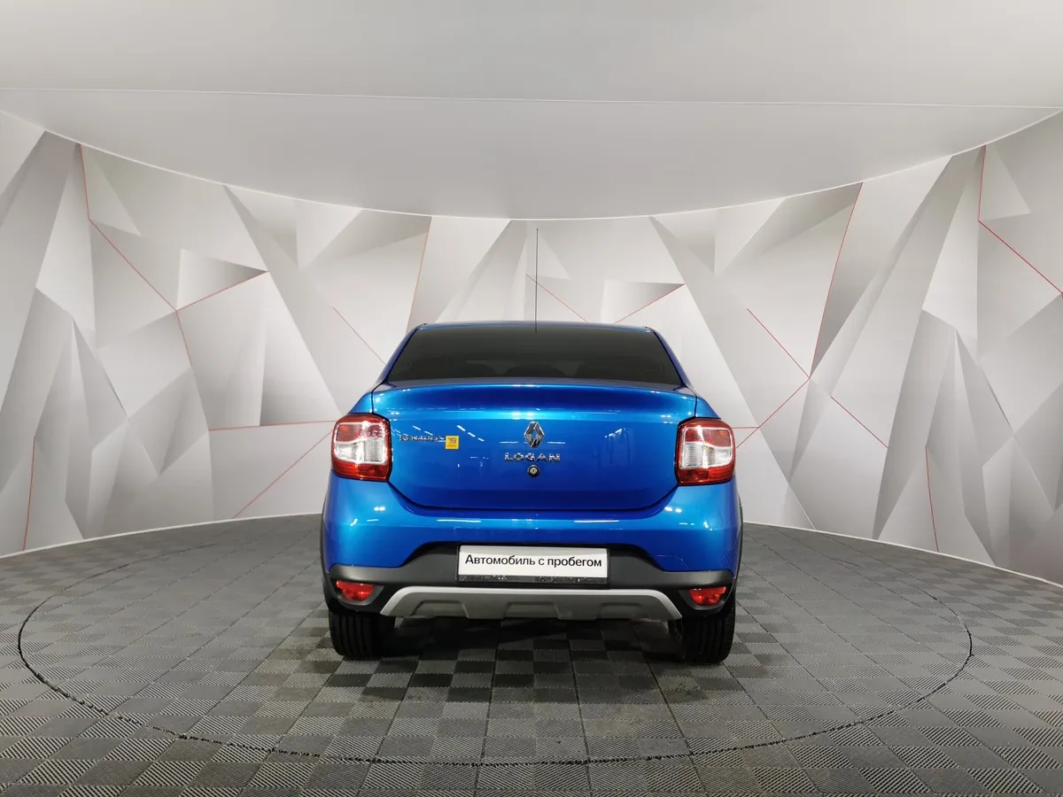 Renault Logan 1.6 AT FWD (102 л.с.) Синий в АВИЛОН. Слайд №8