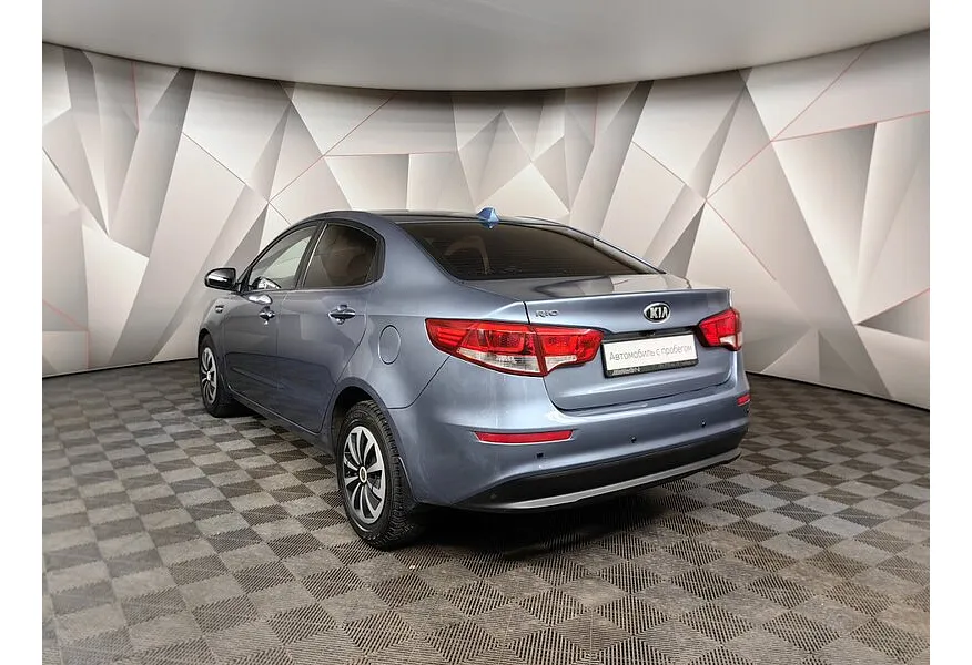 Kia Rio 1.6 6MT (123 л.с.) Comfort RS Plus Голубой в АВИЛОН. Слайд №4