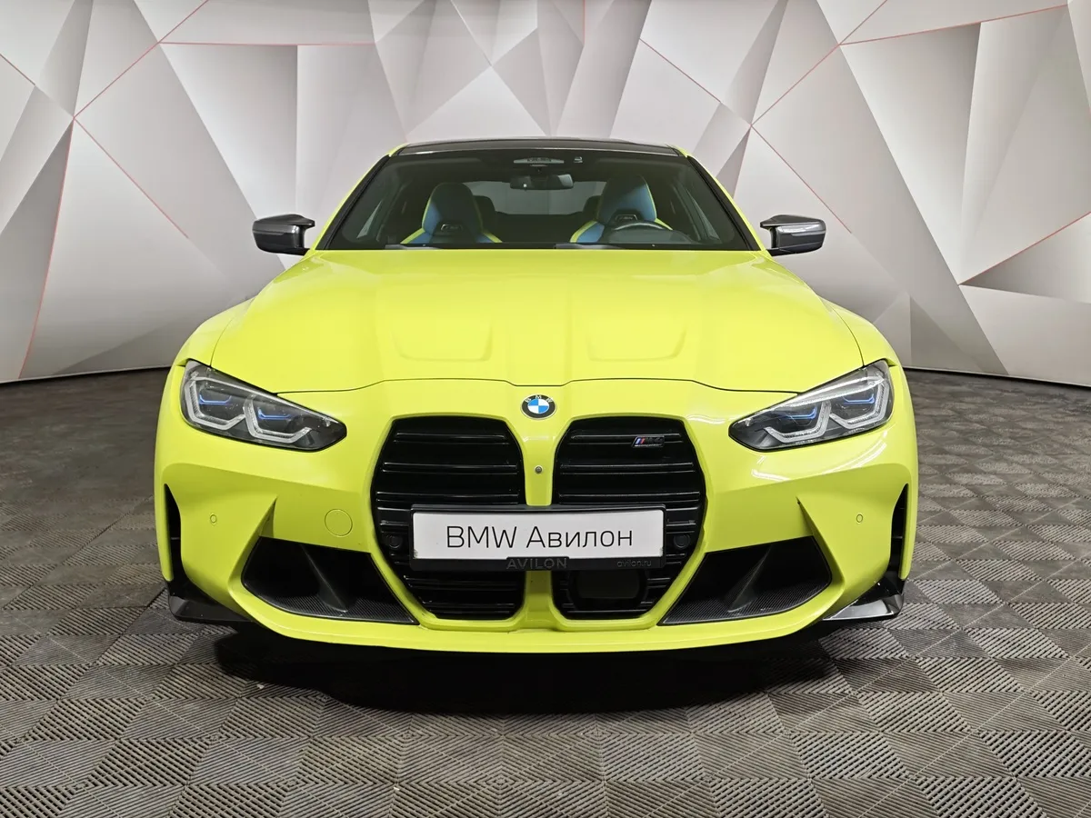 BMW M4 3.0 M Steptronic AT (510 л.с.) Competition Желтый в АВИЛОН. Слайд №3