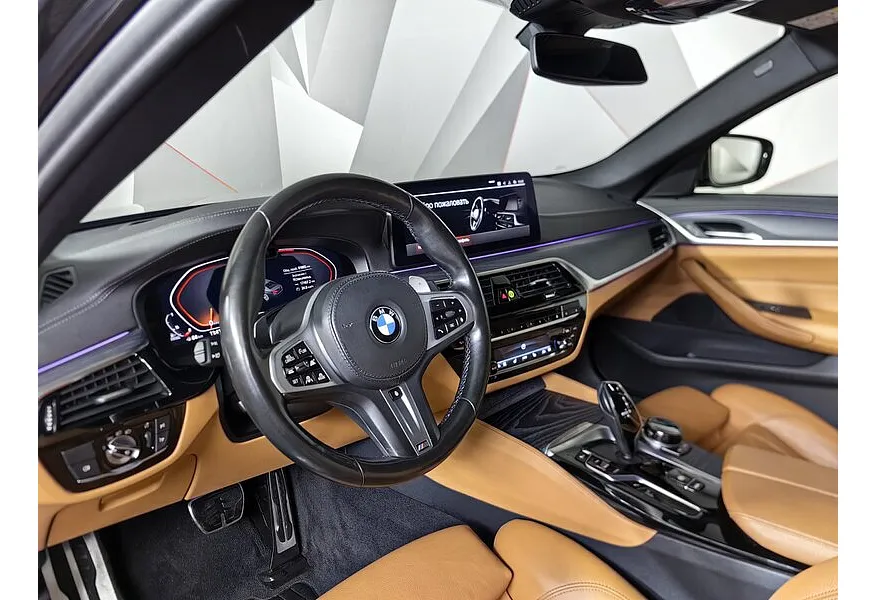 BMW 5 серия 530d xDrive Steptronic (249 л.с.) M Sport Pro Серый в АВИЛОН. Слайд №12