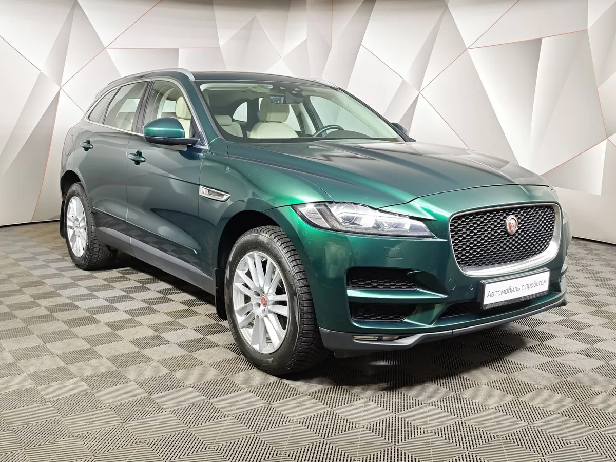 Jaguar F-Pace 2.0 TD AT AWD (180 л.с.) Prestige Синий в АВИЛОН. Слайд №3