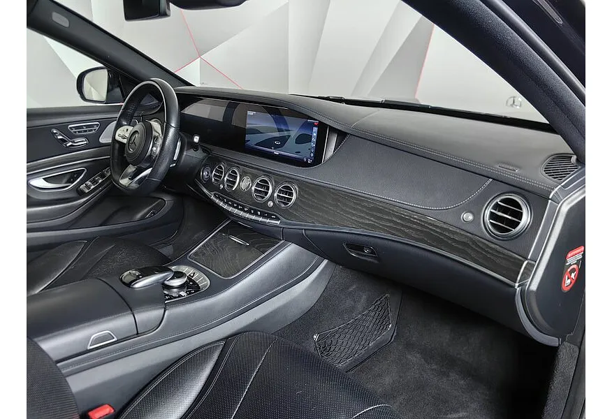 Mercedes-Benz S-Класс S 350 d 9G-Tronic 4Matic длинная база (249 л.с.) Черный в АВИЛОН. Слайд №13