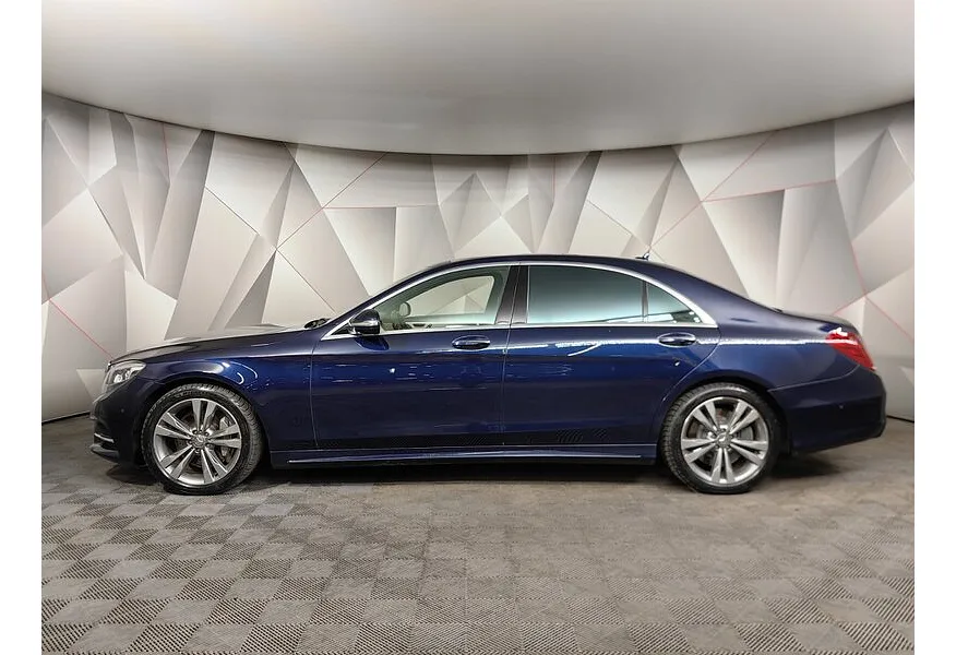 Mercedes-Benz S-Класс S 500 7G-Tronic Plus 4Matic длинная база (455 л.с.) Синий в АВИЛОН. Слайд №5