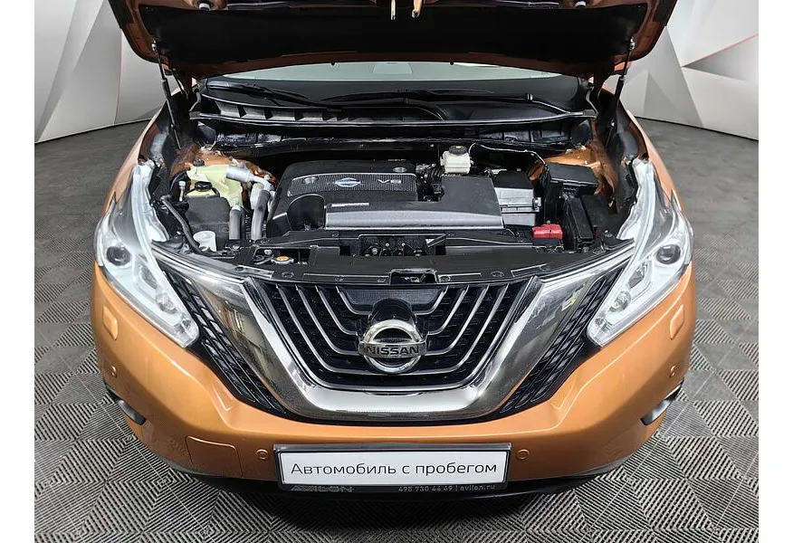Nissan Murano 3.5 Xtronic AWD (249 л.с.) Оранжевый в АВИЛОН. Слайд №11