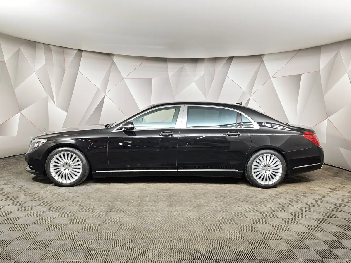 Mercedes-Benz S-Класс S 500 Maybach 9G-TRONIC (455 л.с.) Черный в АВИЛОН. Слайд №5