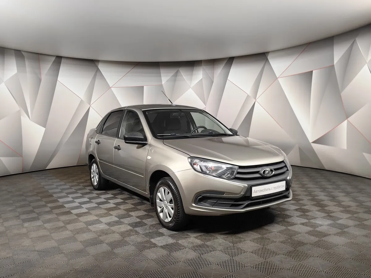 ВАЗ (Lada) Granta 1.6 MT 16кл (98 л.с.) Серый в АВИЛОН. Слайд №3