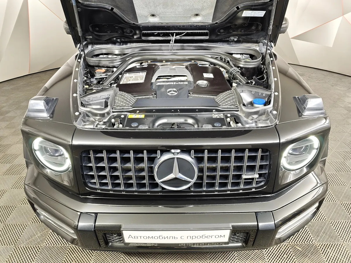 Mercedes-Benz G-Класс G 63 AMG Speedshift 4Matic (585 л.с.) Черный в АВИЛОН. Слайд №11