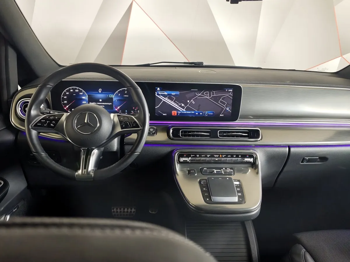 Mercedes-Benz V-Класс V 300 L3 4Motion 9G-Tronic (239 л.с.) Черный в АВИЛОН. Слайд №18