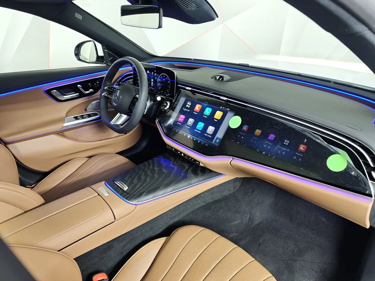 Mercedes-Benz E-Класс E 300 4MATIC (258 л.с.) Белый в АВИЛОН. Слайд №13