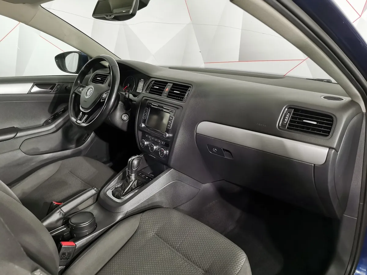 Volkswagen Jetta 1.4 TSI DSG (122 л.с.) Comfortline Синий в АВИЛОН. Слайд №11
