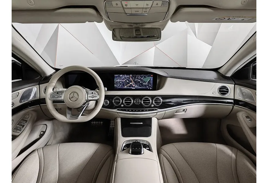 Mercedes-Benz S-Класс S 350 d 9G-Tronic 4Matic длинная база (249 л.с.) Черный в АВИЛОН. Слайд №14