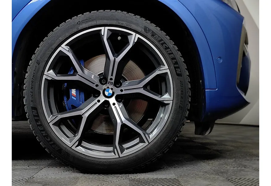 BMW X6 3.0 AT xDrive30d (249 л.с.) M Sport Pro Синий в АВИЛОН. Слайд №7