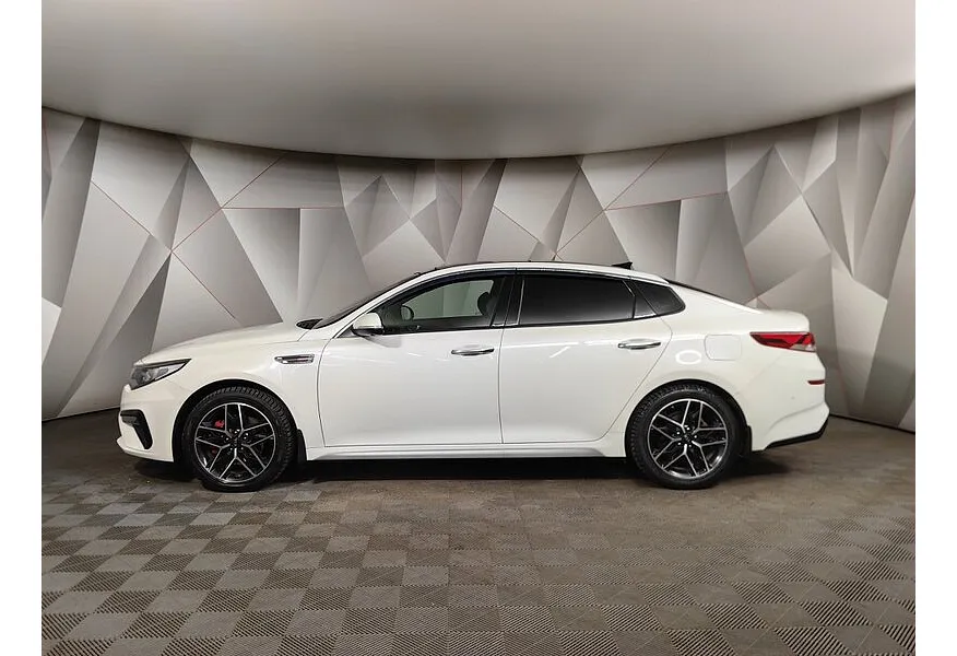 Kia Optima 2.4 GDI AT (188 л.с.) Luxe Белый в АВИЛОН. Слайд №5