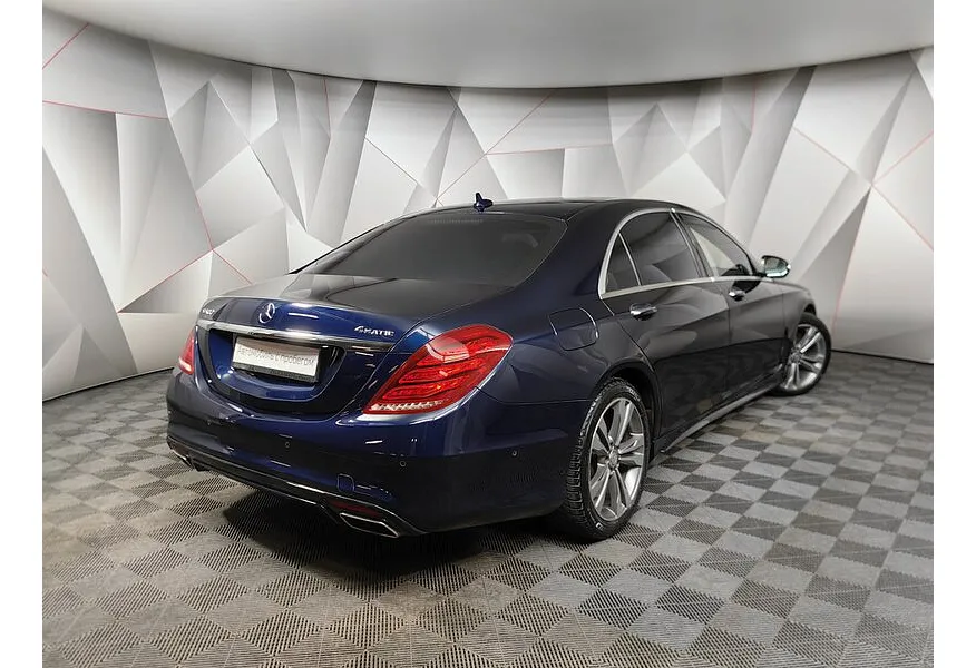 Mercedes-Benz S-Класс S 500 7G-Tronic Plus 4Matic длинная база (455 л.с.) Синий в АВИЛОН. Слайд №2