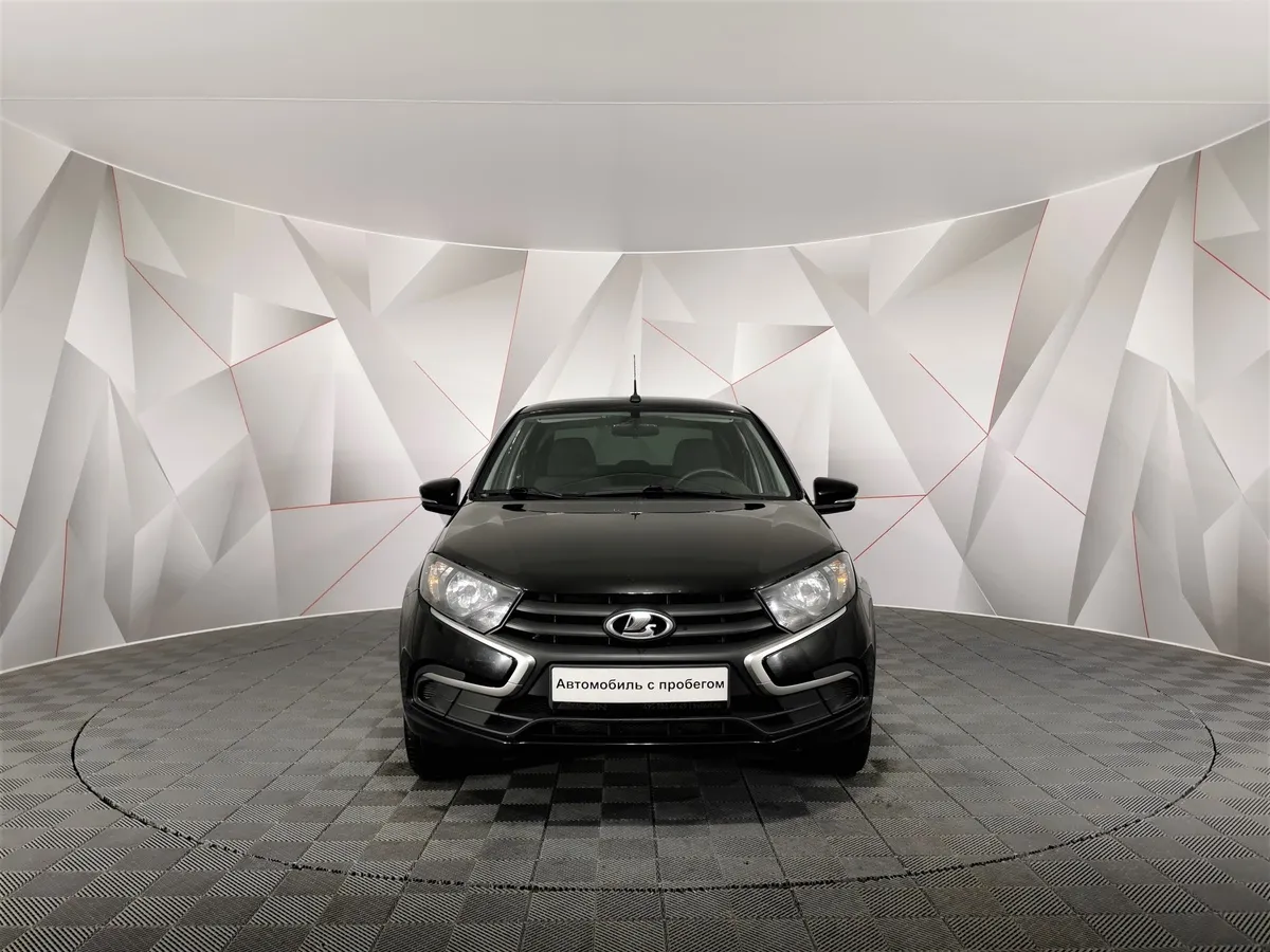 ВАЗ (Lada) Granta 1.6 MT 16кл (98 л.с.) Черный в АВИЛОН. Слайд №7