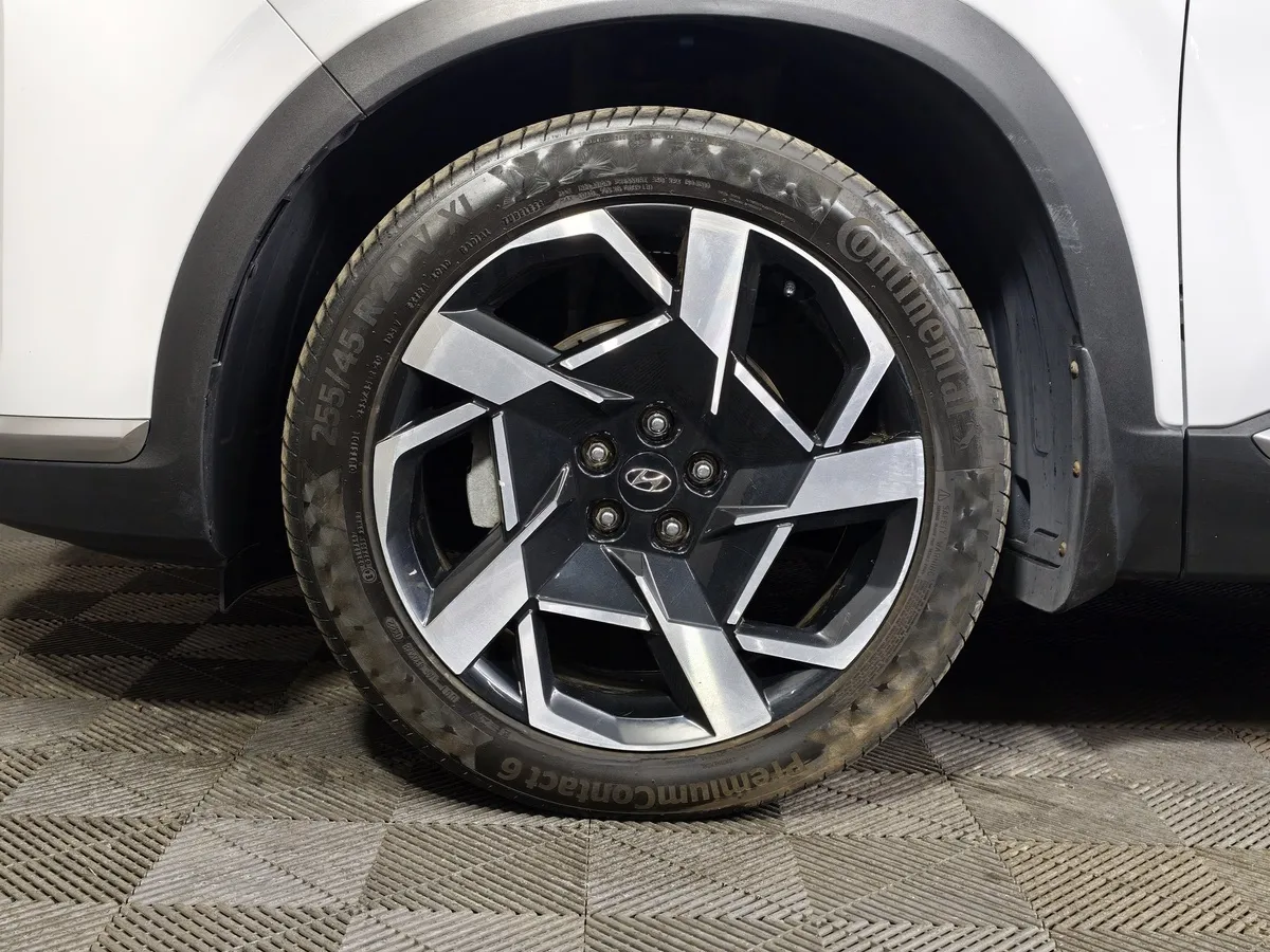 Hyundai Santa Fe 3.5 AWD 8AT (249 л.с.) High-Tech Exclusive Белый в АВИЛОН. Слайд №9