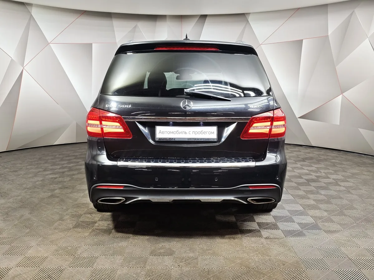 Mercedes-Benz GLS 500 4MATIC 9G-TRONIC (455 л.с.) Особая серия Черный в АВИЛОН. Слайд №8