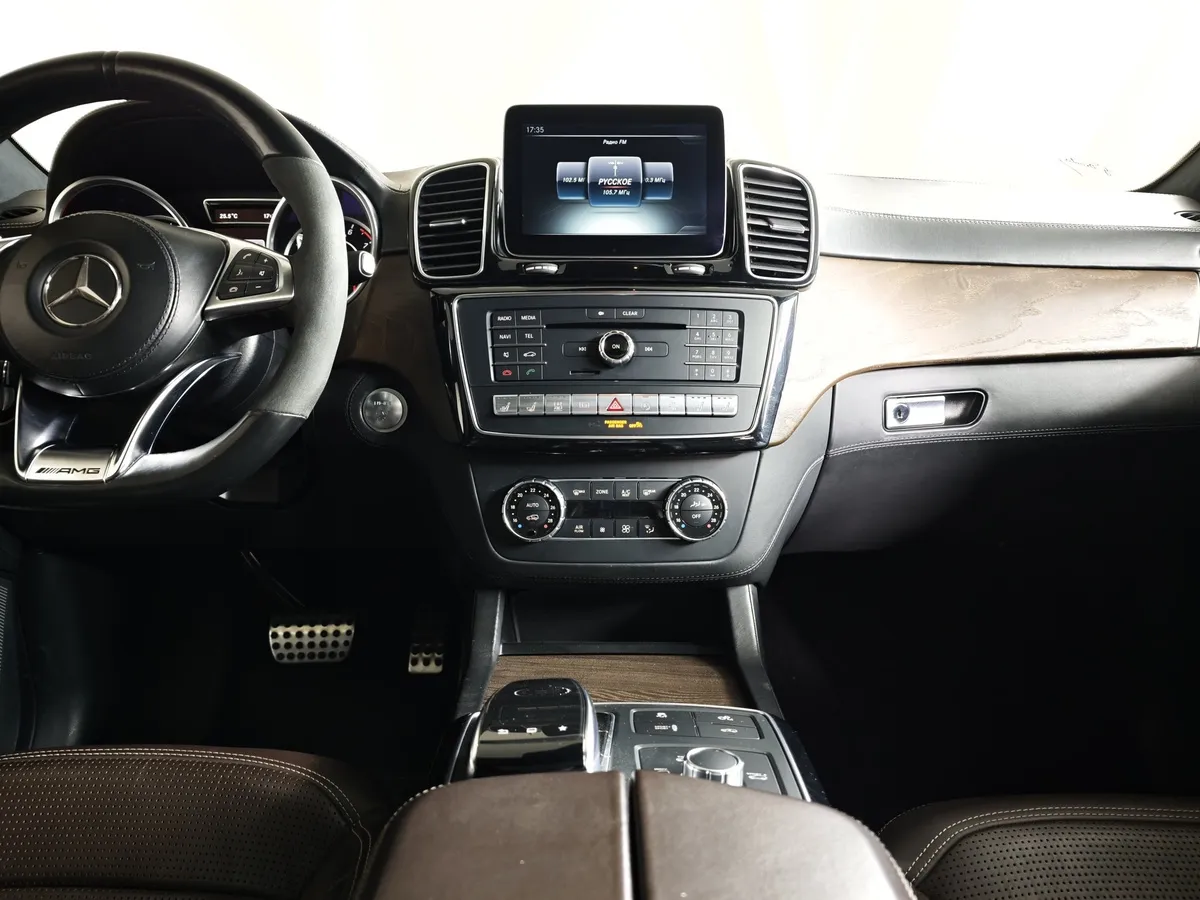 Mercedes-Benz GLS 63 4MATIC 7G-TRONIC PLUS (585 л.с.) Черный в АВИЛОН. Слайд №15