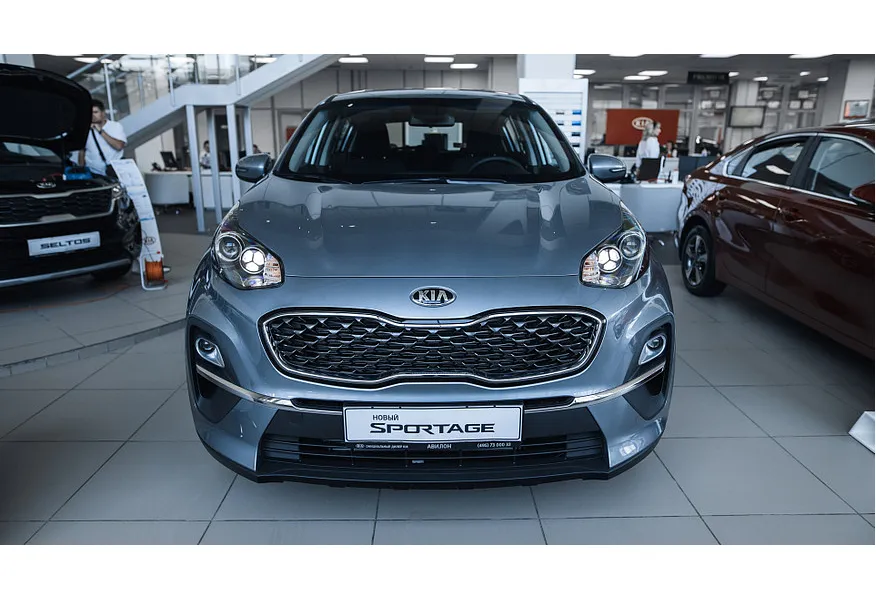 Kia Sportage 2.0 MPI AT 4WD (150 л.с.) Comfort Коричневый в АВИЛОН. Слайд №3