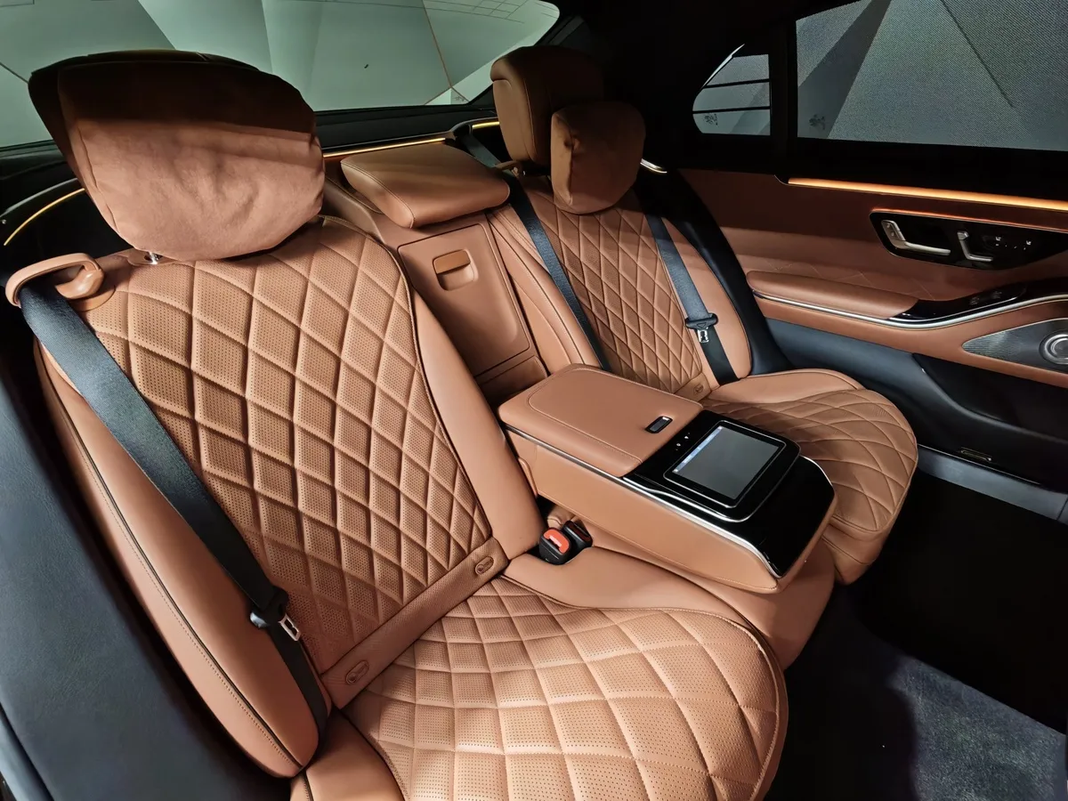 Mercedes-Benz S-Класс Long 500 4MATIC (449 л.с.) Черный в АВИЛОН. Слайд №17