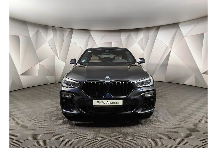 BMW X6 xDrive40d (340 л.с.) M Sport Pro Синий в АВИЛОН. Слайд №3