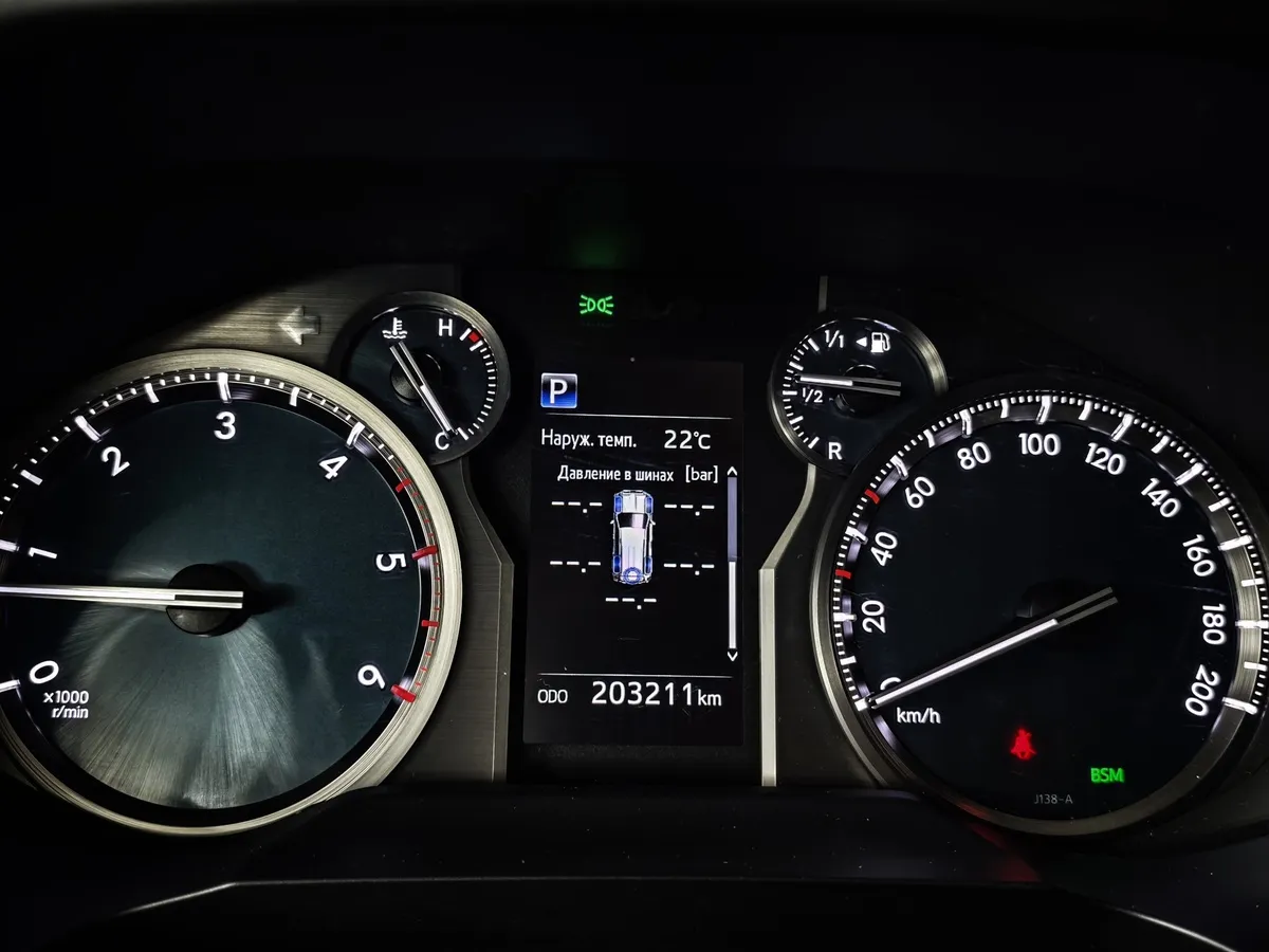 Toyota Land Cruiser Prado 2.8D AT AWD (200 л.с.) Black Vision Белый в АВИЛОН. Слайд №18