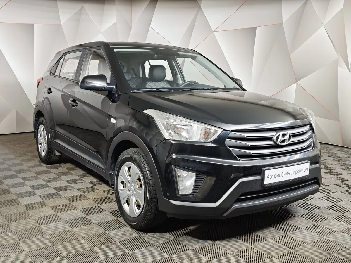 Hyundai Creta 1.6 AT (123 л.с.) Active + Winter Черный в АВИЛОН. Слайд №3