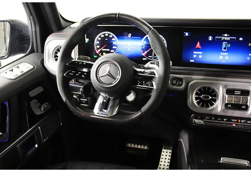 Mercedes-Benz G-Класс G 63 AMG Speedshift 4Matic (585 л.с.) Серый в АВИЛОН. Слайд №13