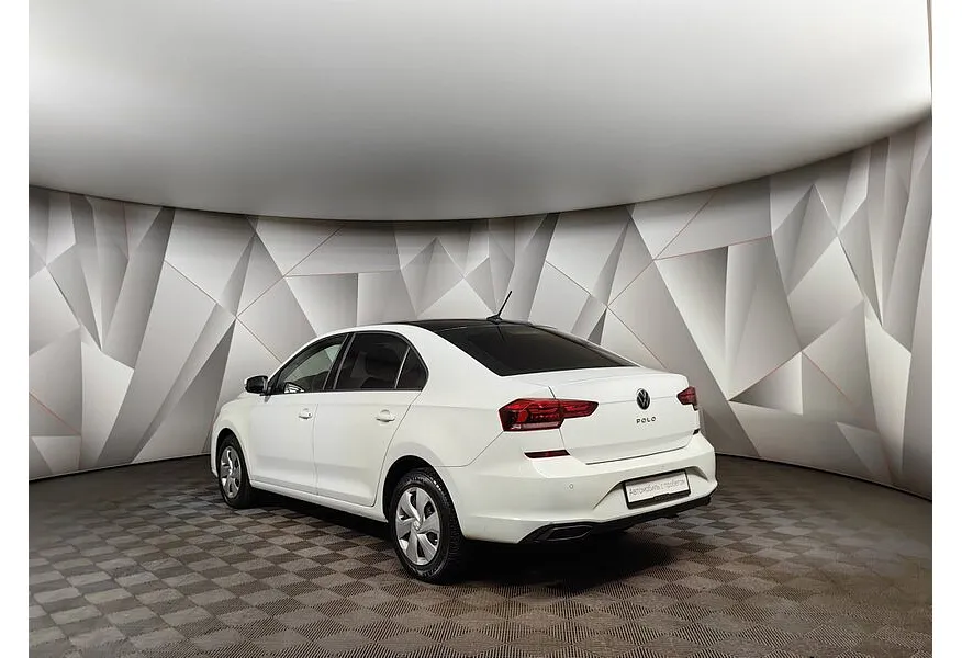 Volkswagen Polo 1.6 MPI AT (110 л.с.) Trendline Белый в АВИЛОН. Слайд №4