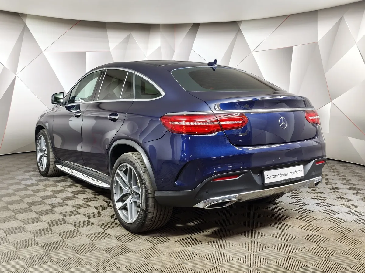 Mercedes-Benz GLE Купе 350 d 4MATIC 9G-TRONIC (249 л.с.) Особая серия Белый в АВИЛОН. Слайд №4