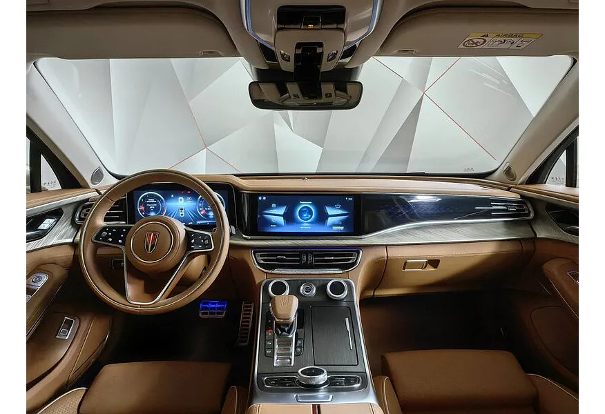 Hongqi H9 2.0T AT (245 л.с.) Deluxe   Коричневый в АВИЛОН. Слайд №13