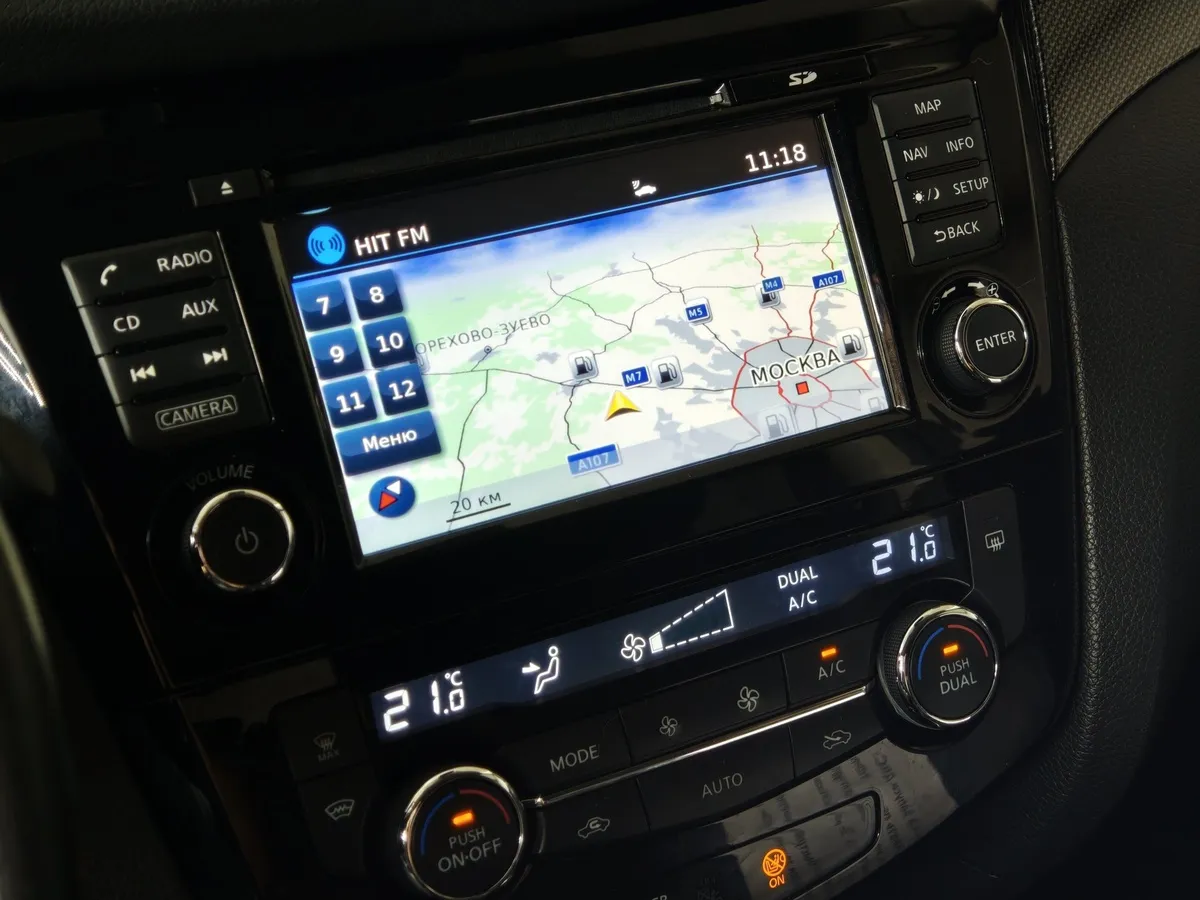 Nissan X-Trail 2.5 CVT AWD (171 л.с.) Зеленый в АВИЛОН. Слайд №22