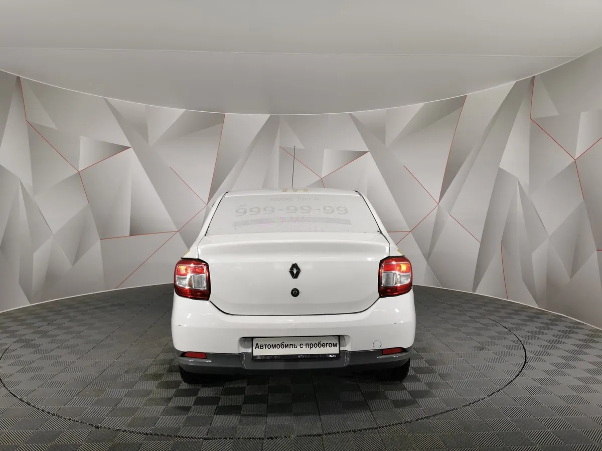 Renault Logan 1.6 AT (102 л.с.) Белый в АВИЛОН. Слайд №8