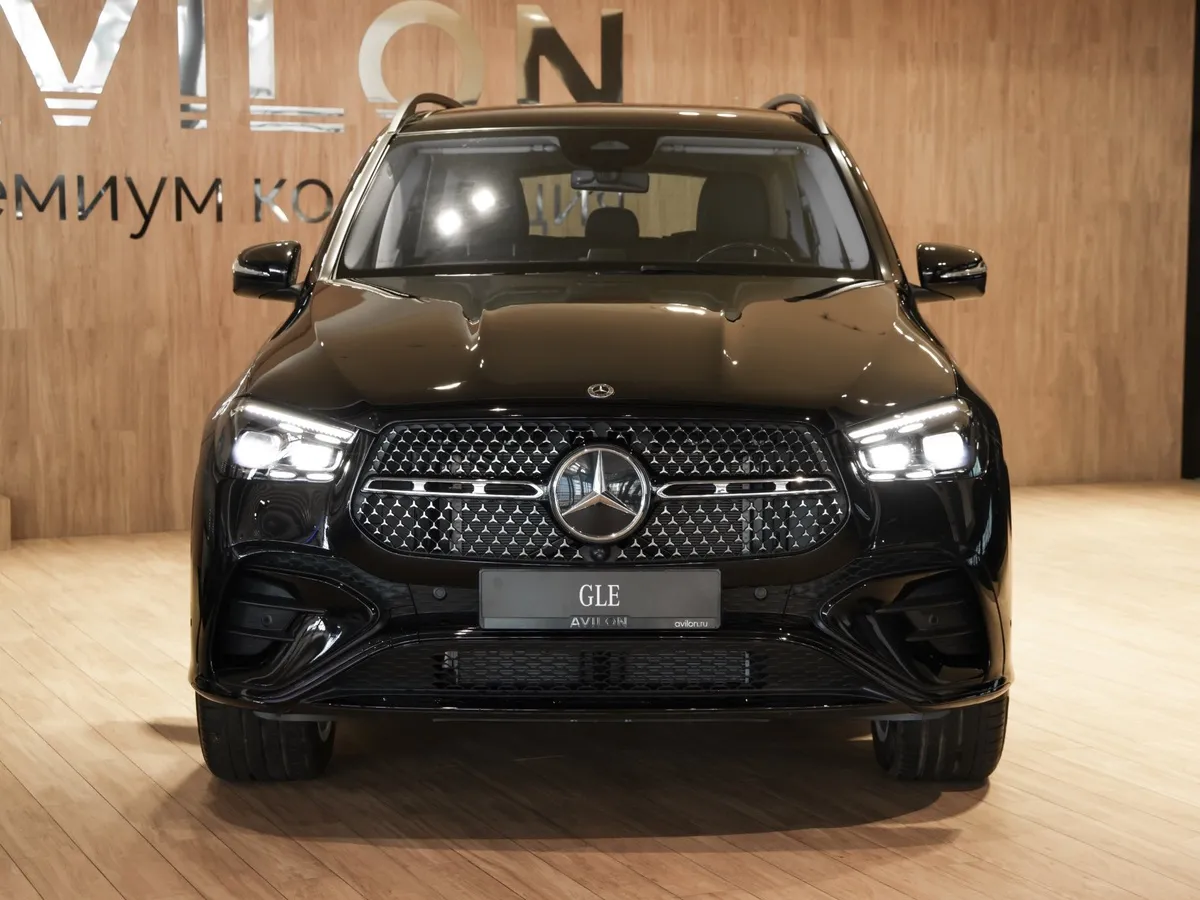 Mercedes-Benz GLE 450 4MATIC 9G-TRONIC (367 л.с.) Черный в АВИЛОН. Слайд №3