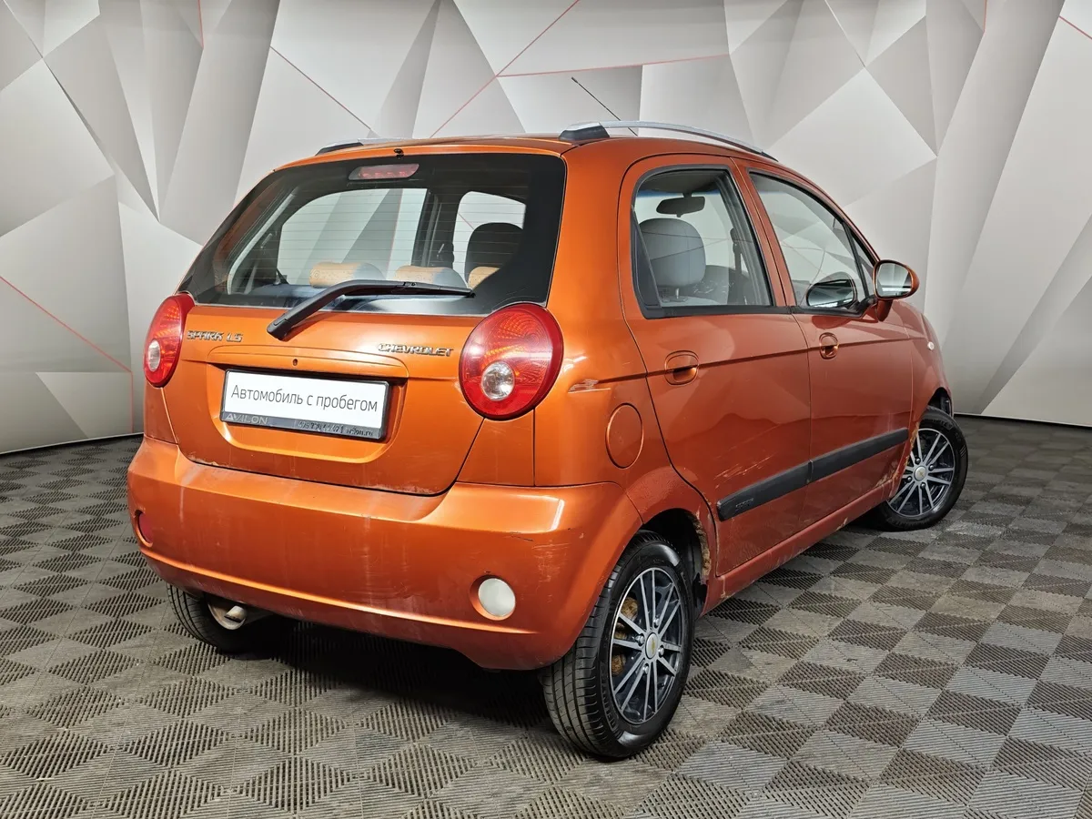 Chevrolet Spark 0.8 AT FWD (52 л.с.) Оранжевый в АВИЛОН. Слайд №2