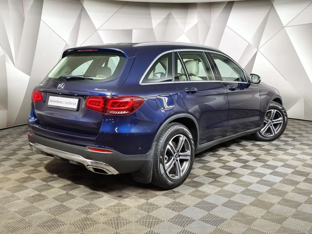 Mercedes-Benz GLC 200 9G-TRONIC 4MATIC (197 л.с.) Premium (Локальная сборка) Синий в АВИЛОН. Слайд №2