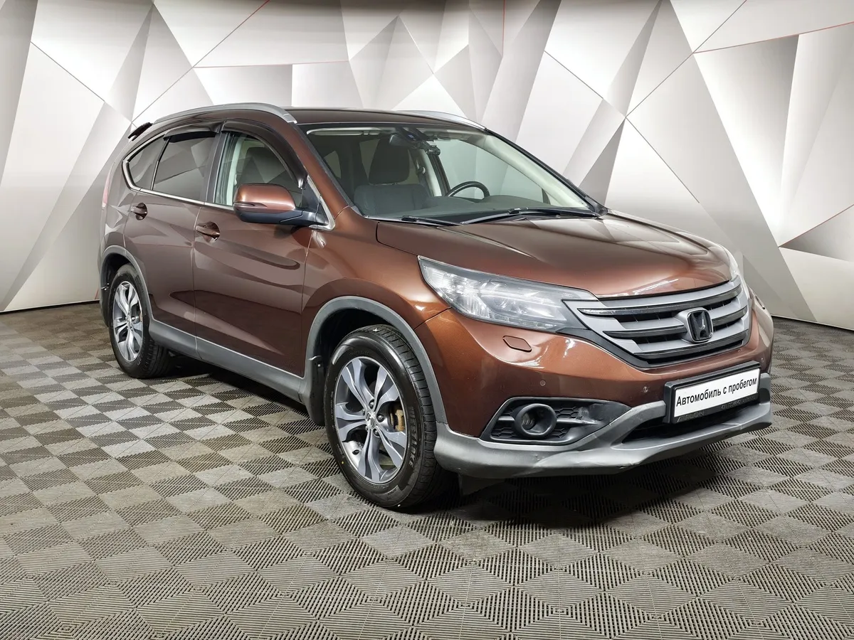 Honda CR-V 2.0 AT 4WD (150 л.с.) Коричневый в АВИЛОН. Слайд №3