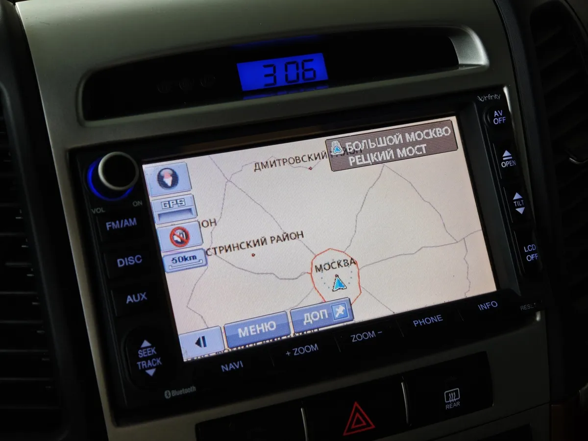 Hyundai Santa Fe 2.2 CRDi AT 4WD (197 л.с.) Comfort Серый в АВИЛОН. Слайд №20