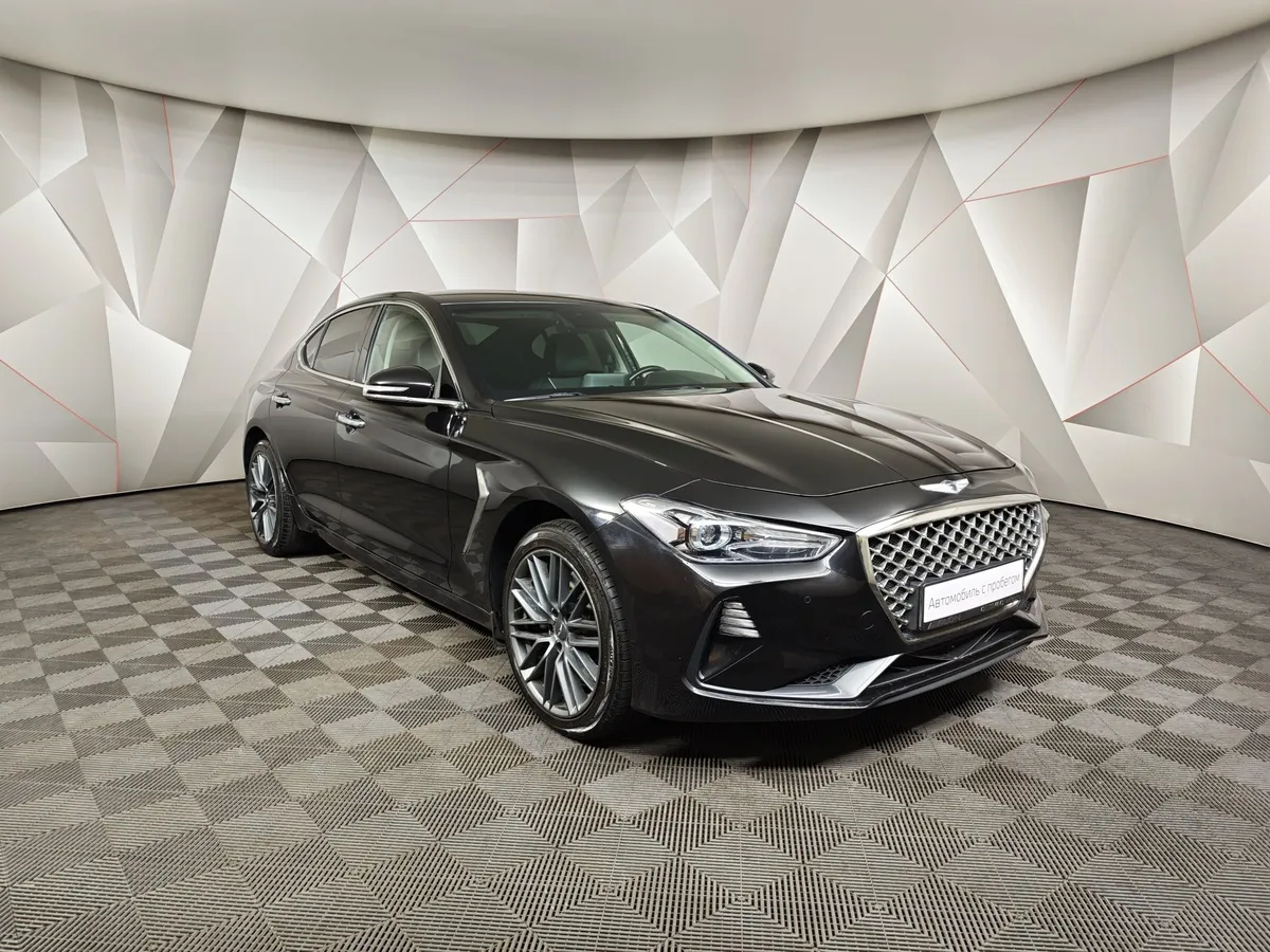 Genesis G70 2.0 T AT AWD (197 л.с.) Supreme + Panorama Черный в АВИЛОН. Слайд №3