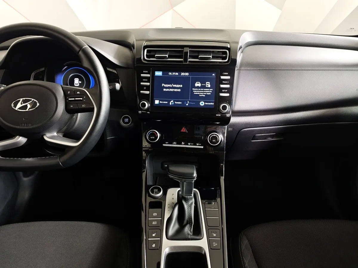Hyundai Creta 1.6 AT (123 л.с.) Lifestyle Белый в АВИЛОН. Слайд №15
