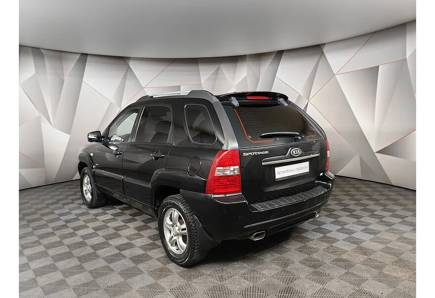 Kia Sportage 2.7 AT (175 л.с.) Черный в АВИЛОН. Слайд №4