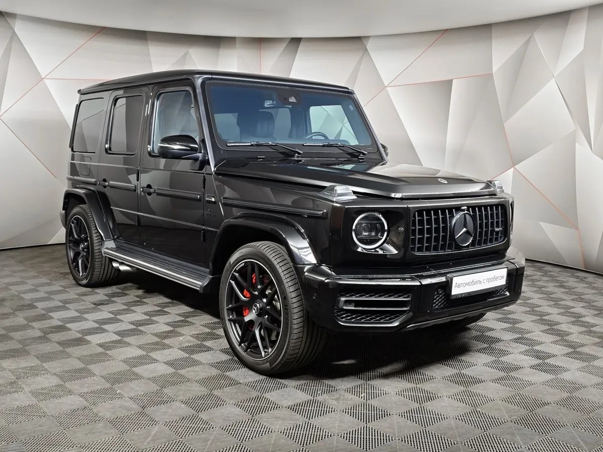 Mercedes-Benz G-Класс G 63 AMG Speedshift 4Matic (585 л.с.) Черный в АВИЛОН. Слайд №3