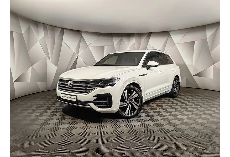 АВИЛОН - Volkswagen Touareg 3.0 V6 TDI Tiptronic 4Motion (249 л.с.) R-Line Белый - slide 0