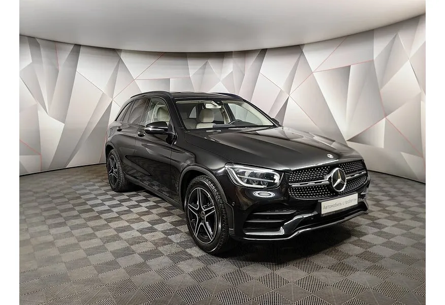 Mercedes-Benz GLC 300 9G-TRONIC 4MATIC (245 л.с.) Sport Черный в АВИЛОН. Слайд №3