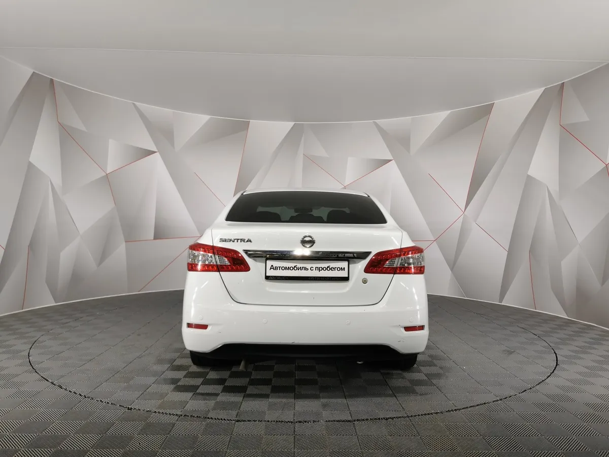 Nissan Sentra 1.6 МТ (117 л.с.) Белый в АВИЛОН. Слайд №8