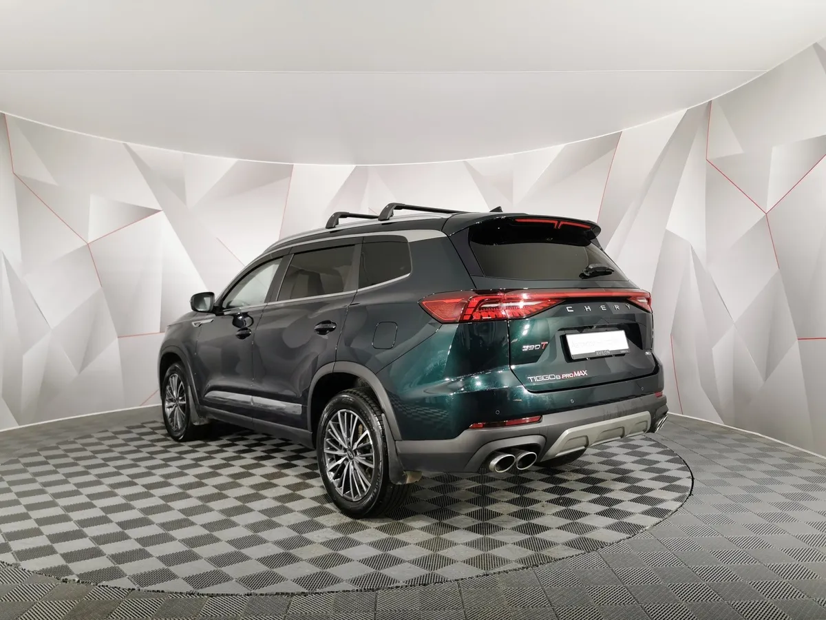 Chery Tiggo 8 Pro Max 2.0 AMT AWD (197 л.с.) Ultimate Зеленый в АВИЛОН. Слайд №4
