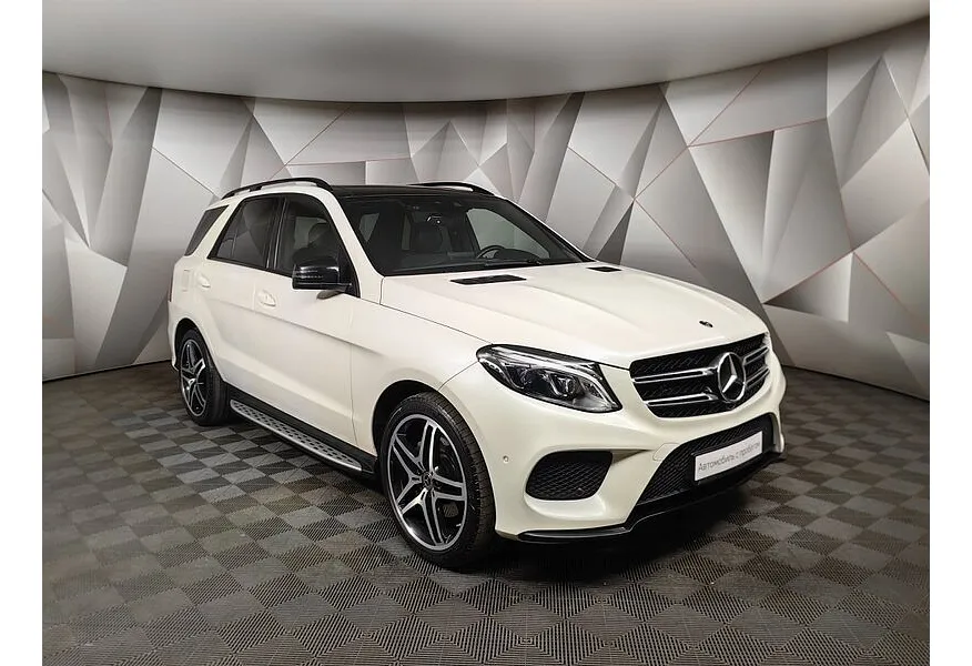 Mercedes-Benz GLE 350 d 4MATIC 9G-TRONIC (249 л.с.) Особая серия Белый в АВИЛОН. Слайд №3