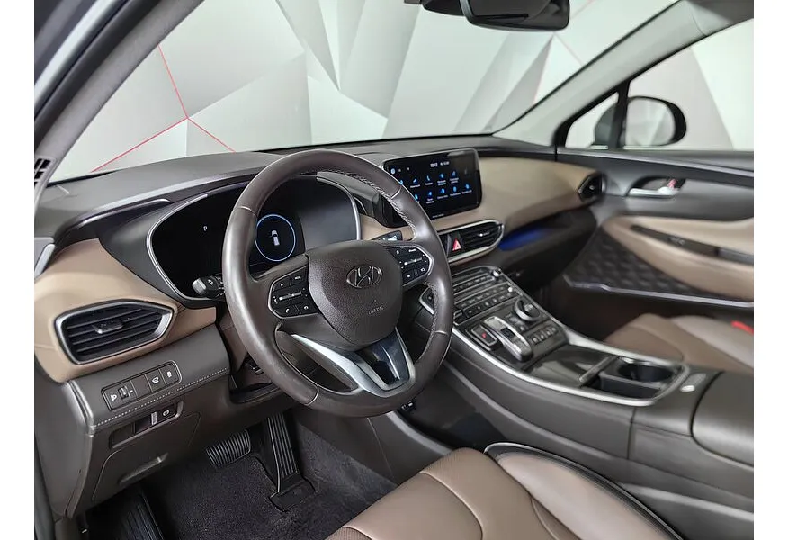 Hyundai Santa Fe 2.5 AWD 6AT (180 л.с.) Prestige Серый в АВИЛОН. Слайд №19