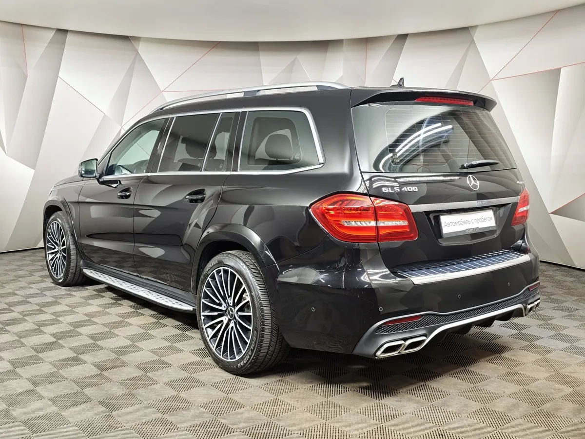 Mercedes-Benz GLS 400 4MATIC 9G-TRONIC (333 л.с.) Особая серия Черный в АВИЛОН. Слайд №4