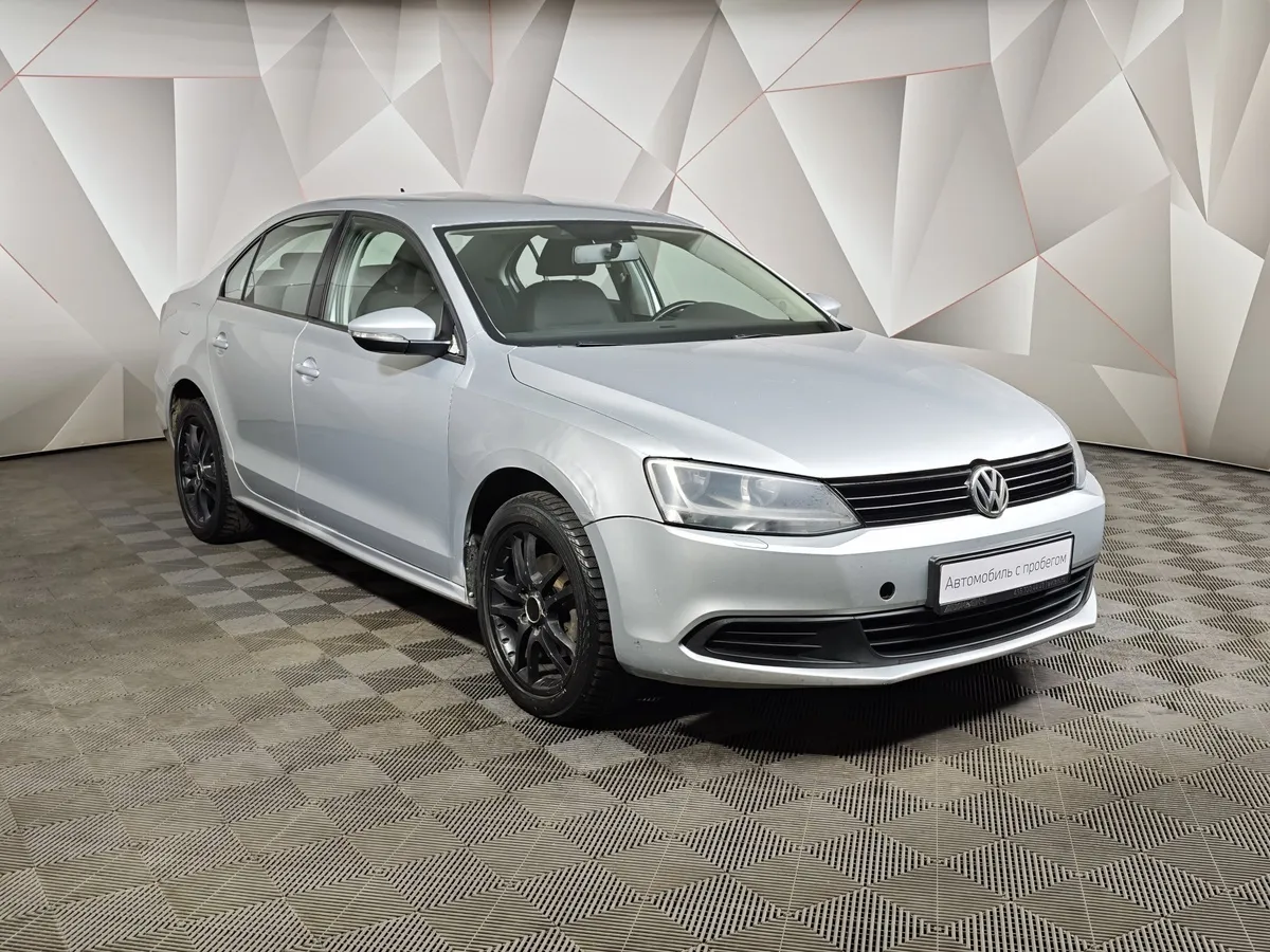 Volkswagen Jetta 1.4 TSI DSG (122 л.с.) Trendline Серебристый в АВИЛОН. Слайд №3
